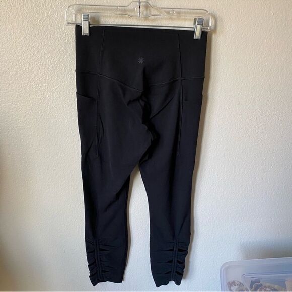 Athleta Salutation Stash Pocket II Cinch 7/8 S - Picture 2 of 8